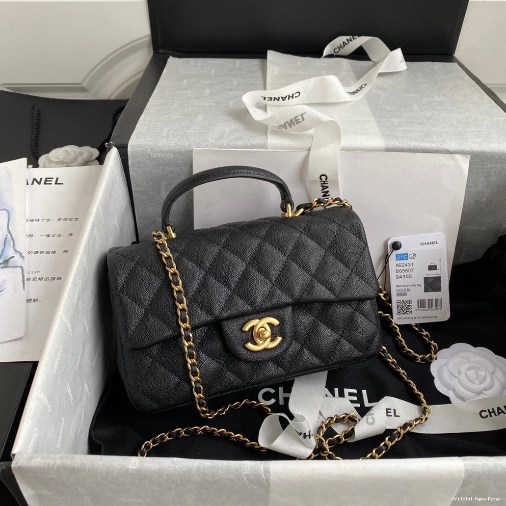 Hyper Peter FLAP WITH HANDLE MINI TOP BAG CHANEL 0805